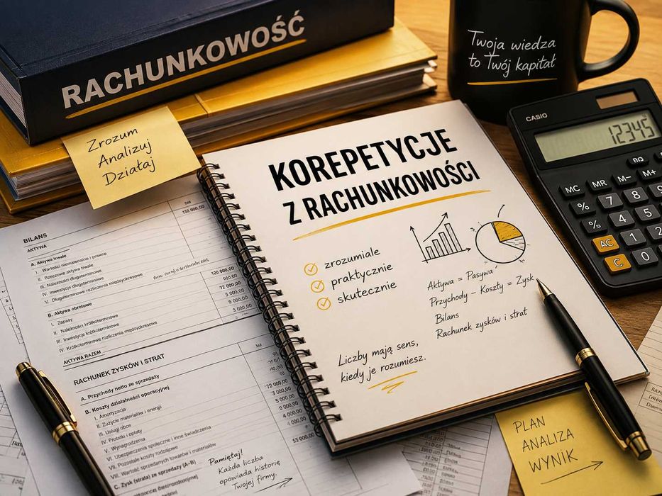 Korepetycje z rachunkowości i finansów online