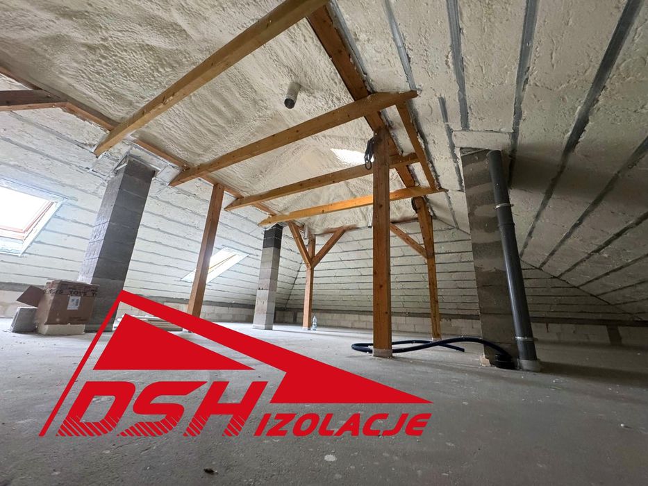 Docieplanie Pianą PUR docieplanie stropów Program Czyste Powietrze