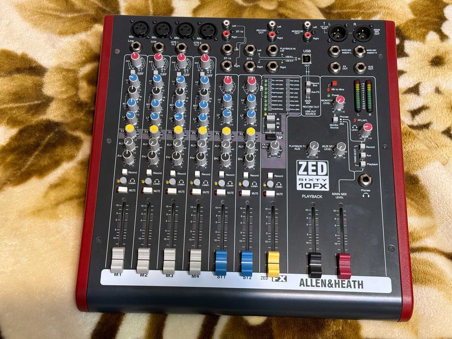 Мікшерний пульт Allen & Heath ZED60-10FX