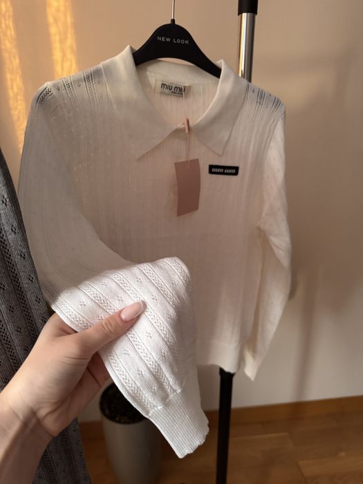 поло в стилі міу міу miu miu