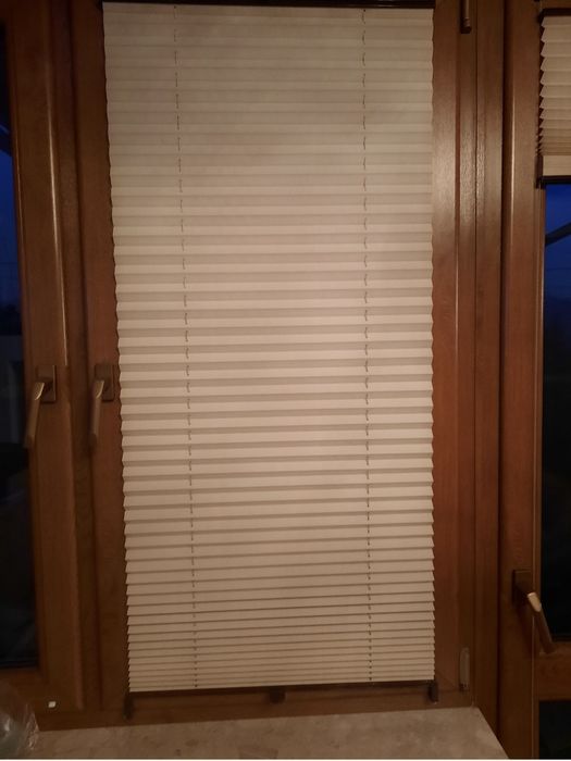 Plisy do okna 3 sztuki