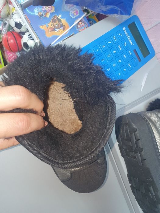 Обувь-ботинки зима для девочки в хорошем состоянии  18.5см стелька