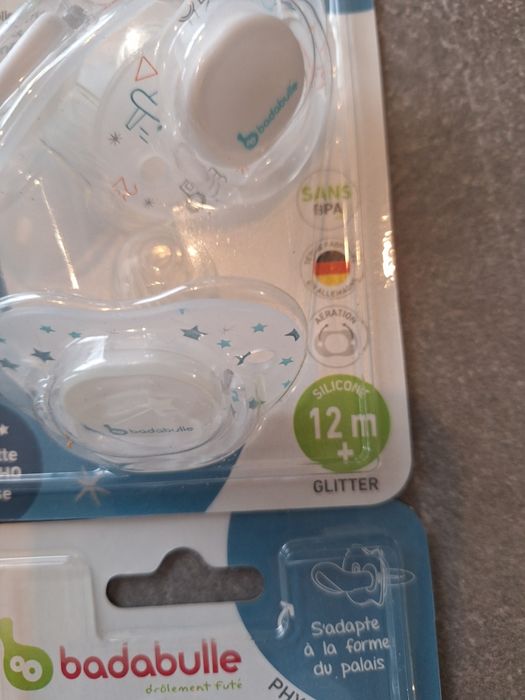 Nowe smoczki badabulle +12 miesięcy