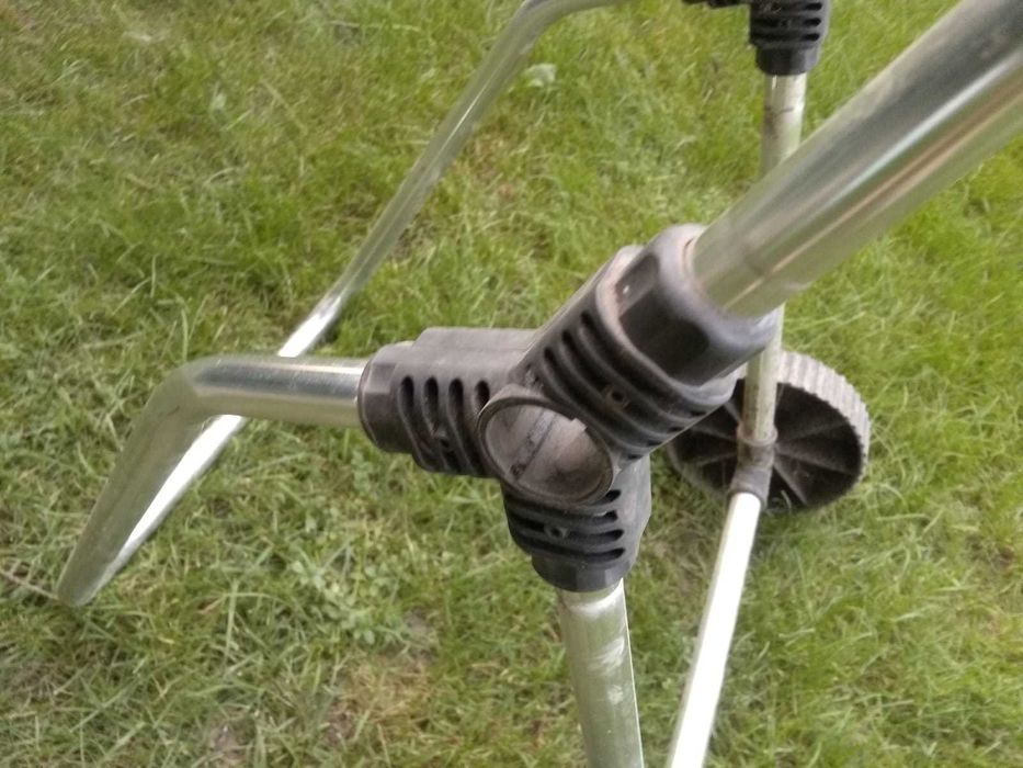 wózek transportowy ogrodowy wąż lub inne aluminium - składany