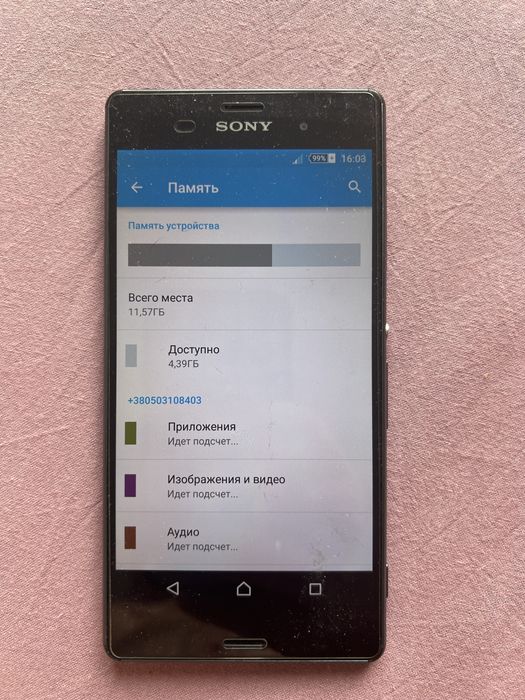 Sony Xperia Z3 D6603 смартфон