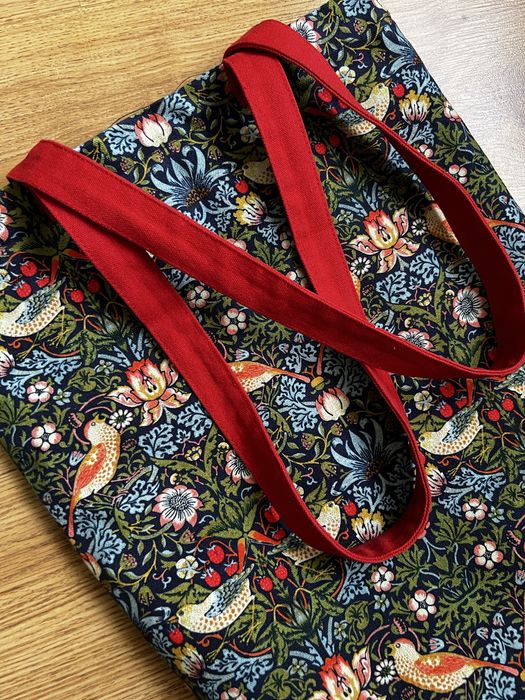 Сумка-тоут-шопер V&A William Morris Strawberry Thief Organic Cotton Tote Bag