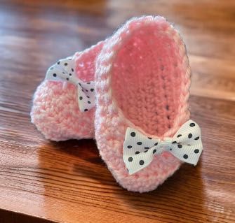 Sapatinho de crochê para bebê