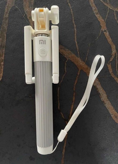 Monopod Selfie Stick Bluetooth Xiaomi Szary Regulowany 72cm