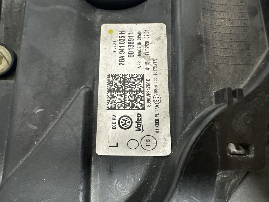 Фара передня ліва права Volkswagen T Roc Full Led