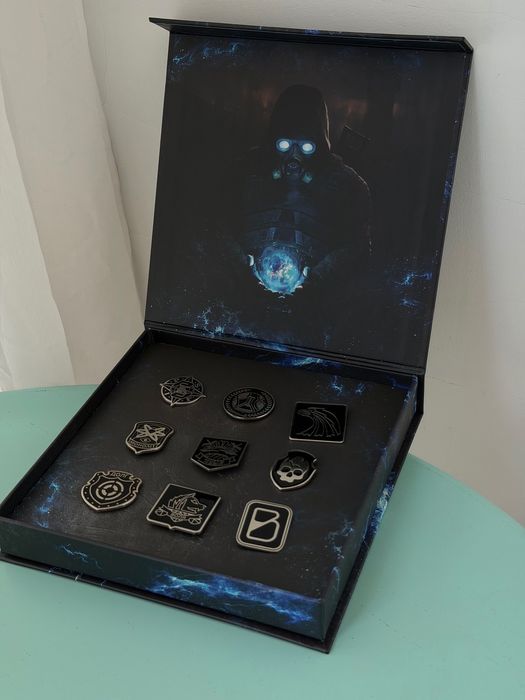 Колекційний набір металевих пінів Stalker 2 Heart of Chornobyl