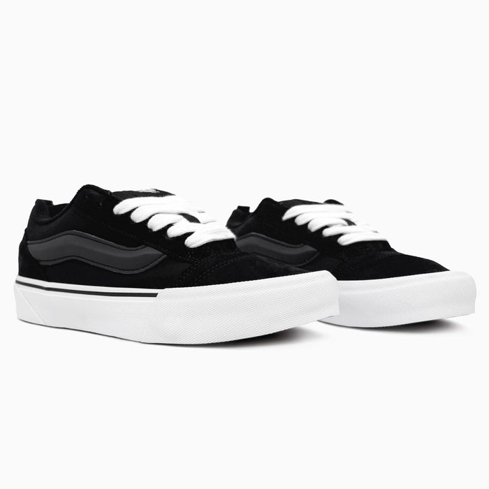 Кросівки Vans KNU Skool Black White  36-45. Оплата на пошті.