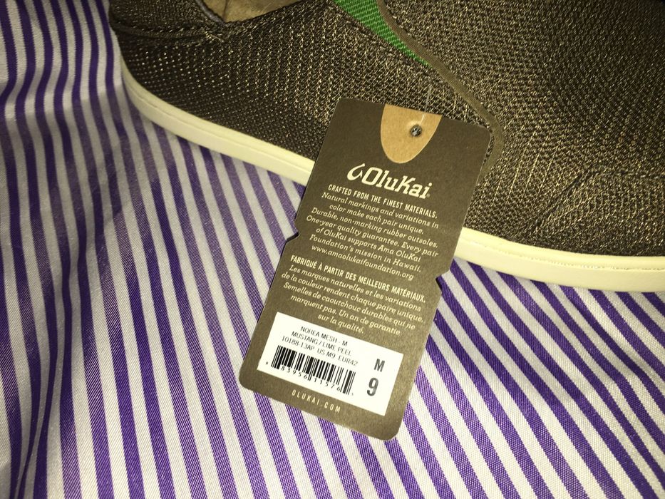 OluKai Nohea Mesh Slip-On - Mustang / Casca de Limão