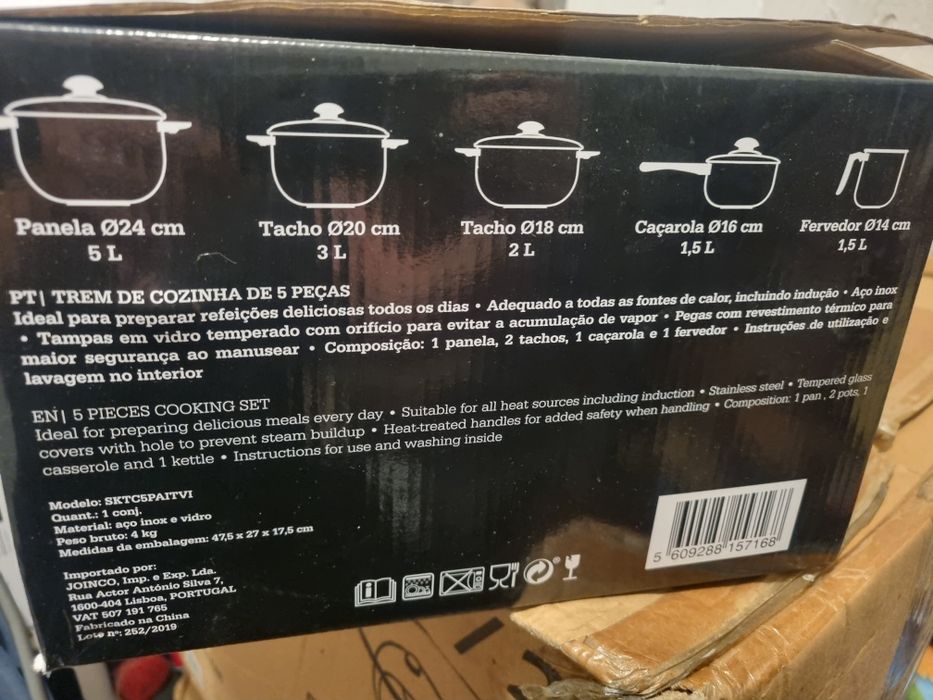 Trem cozinha novo a estrear