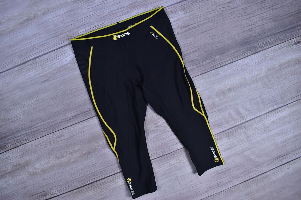 Skins Męskie Kompresyjne Legginsy 3/4 Xxl