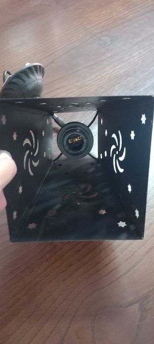 Candeeiro tecto metal