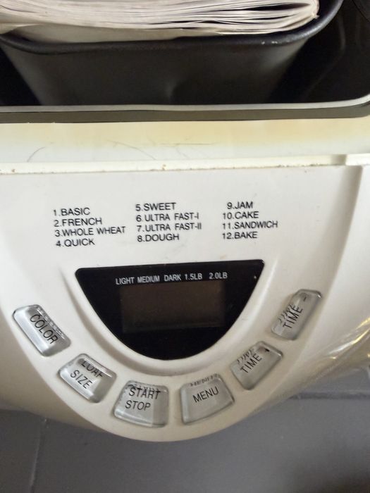 Máquina de fazer pão
