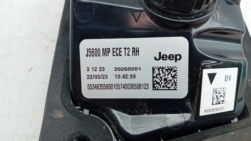 Farolim da mala direito JEEP Compass (MP, M6)