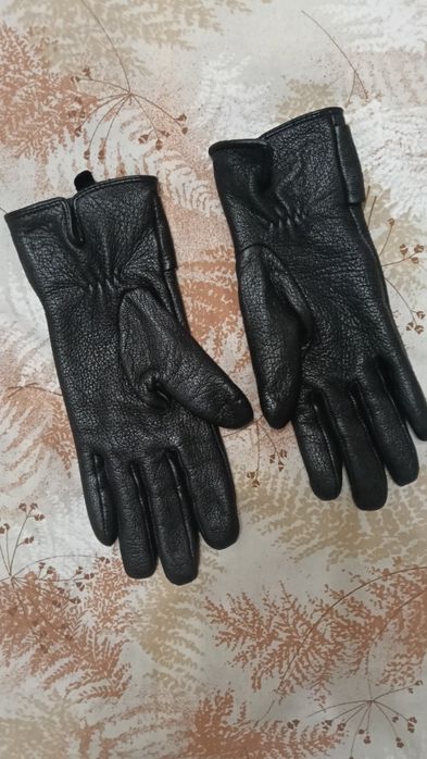 Продам утеплені жіночі  шкіряні рукавички фірми Paidi