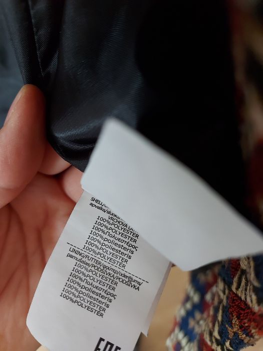 Hailys wzorzysty kardigan płaszczyk futerko baranek zara aztec