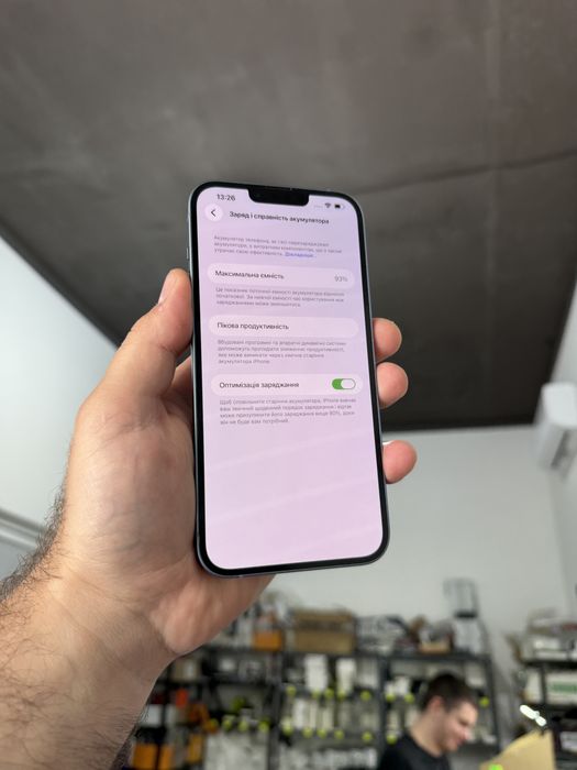 Apple iphone 14+ 128 gb 93% айфон 14 плюс фіз сім