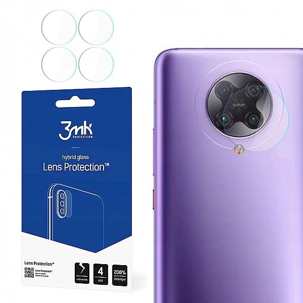 Szkło hybrydowe 3MK do Xiaomi Poco F2 Pro 4 szt.