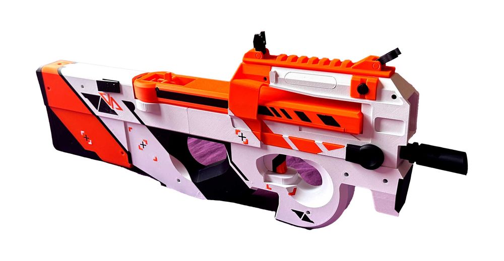 Игрушечный автомат P90 скин из Counter-Strike 2