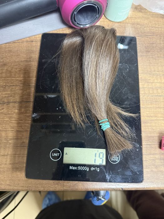 Волосся натуральне 7го рівня глубини тону (7угт)