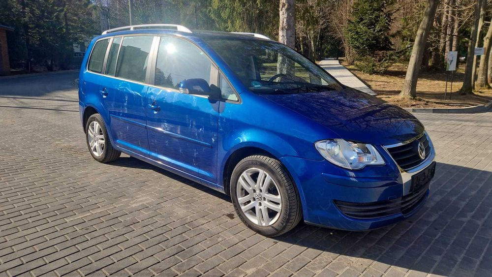 VW Touran 2L benzyna-gaz CNG,rok.2008 7osobowy