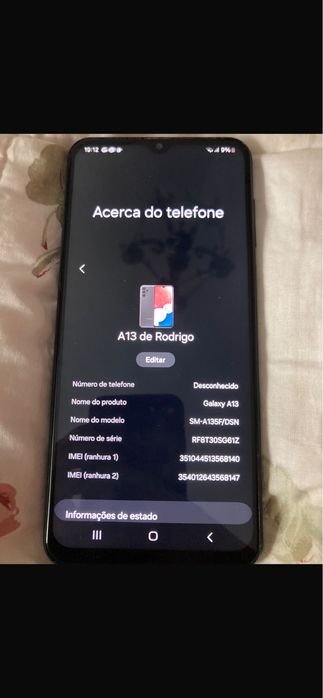 Smartphone Samsung Galaxy A13
