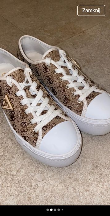 Sneakersy, trampki, guess 38