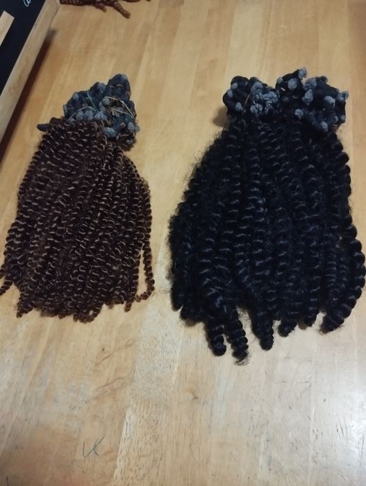 Cabelo postiço 100% orgânico