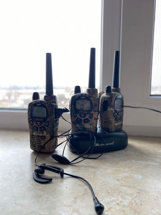 Рации Midland gxt 1050 - 3 шт