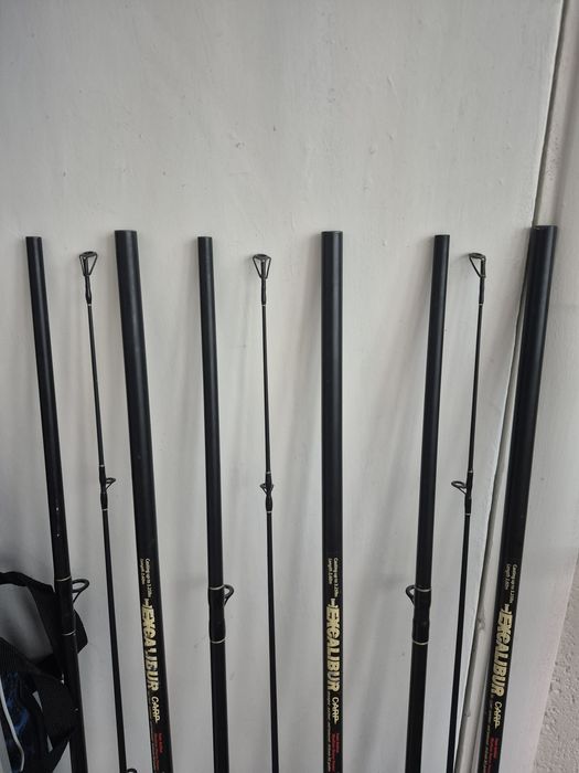 Карповий набір удилища, катушки бейтранер, сигналізатори, рогачі, садо