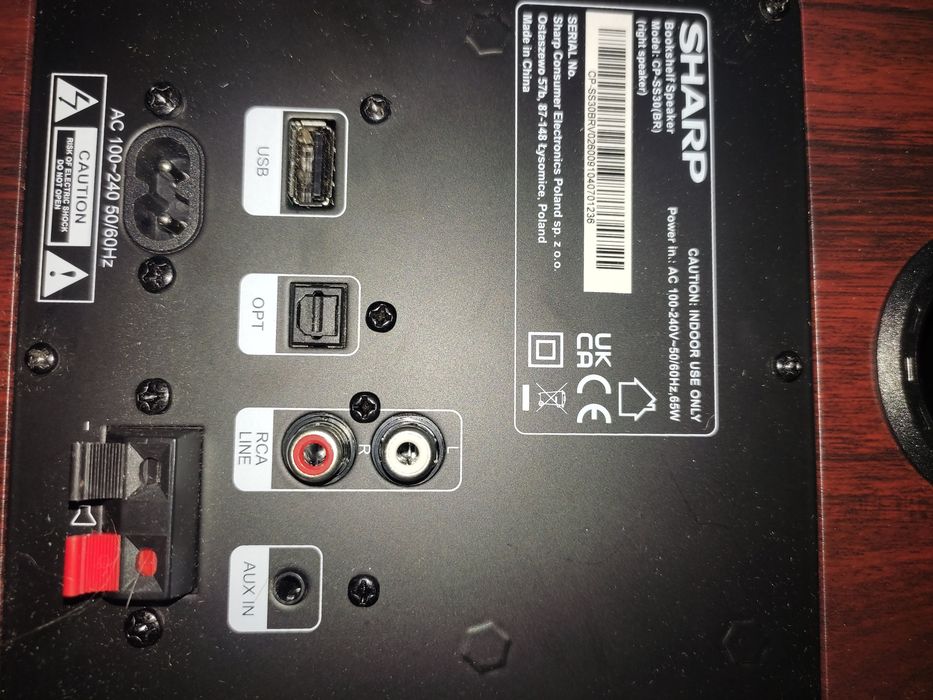 Głośniki Sharp Active USB nowe