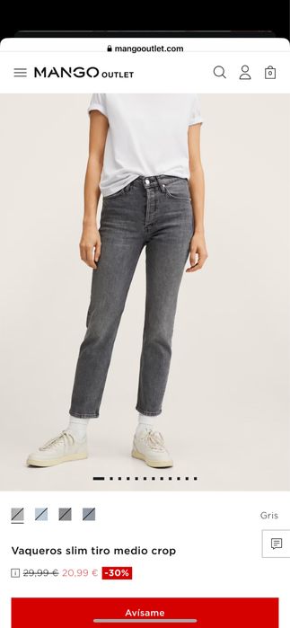 Джинсы Mango straight