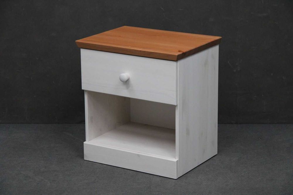 Szafka nocna stolik nakastlik drewniany sosnowy BGM24.pl B6645 -10%