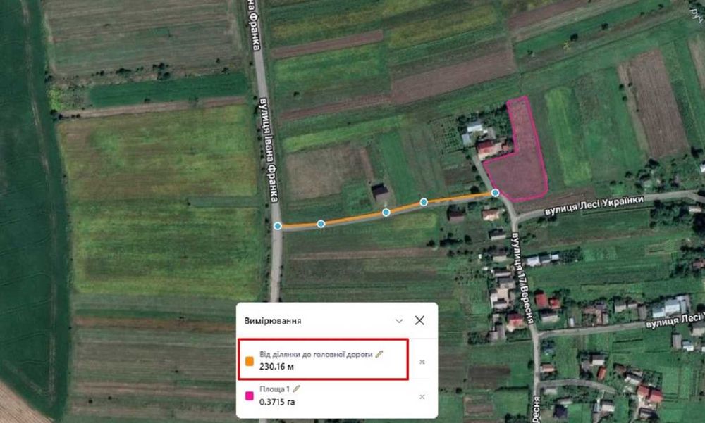 Ділянка під будівництво, 37 сотих, 10 км від міста, 510$\сотка _RR