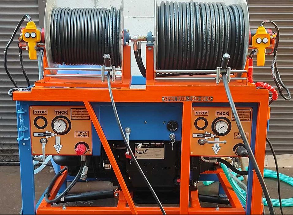 Гидродинамическая машина каналопромывочная