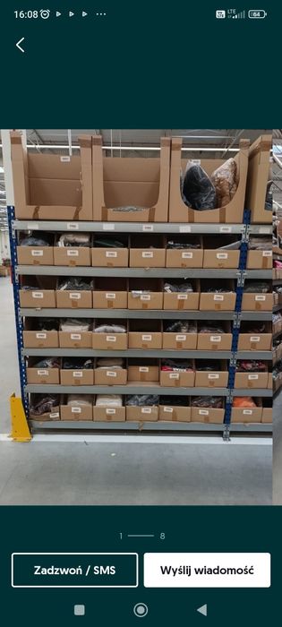 Regał regały do kontenerów