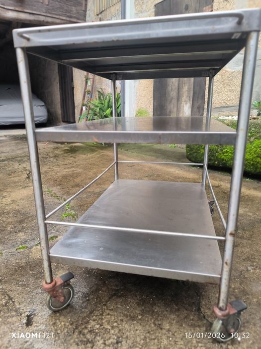 Carrinho / Balcão inox IKEA