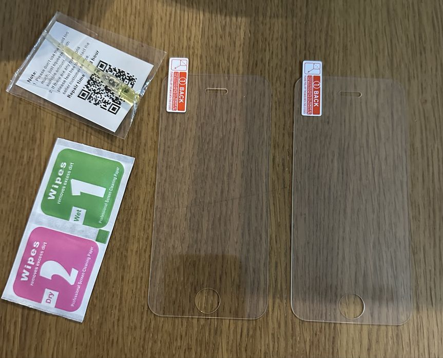 Szkło 2szt do iphone 5, 5s
