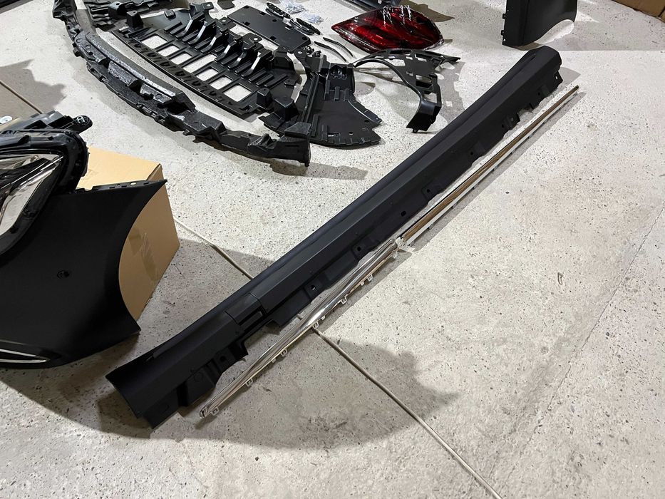 Комплект рестайлинга на Mercedes w222 s63 amg lci Рестайлинг