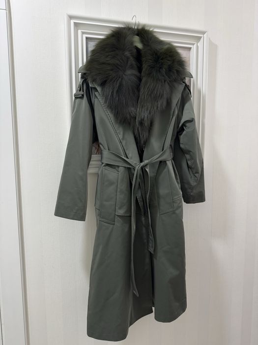 Тренч с жилеткой