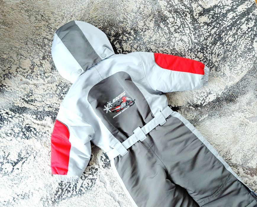 Mariquita Kombinezon zimowy jednoczęściowy Narty szary 92 _  2 lata