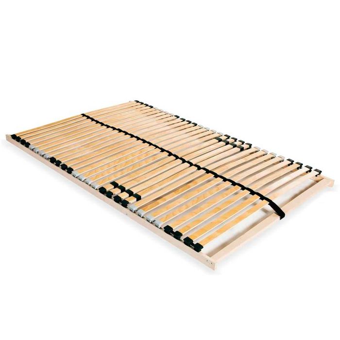 Estrutura cama japonês c/ estrado - madeira acácia maciça 140x200