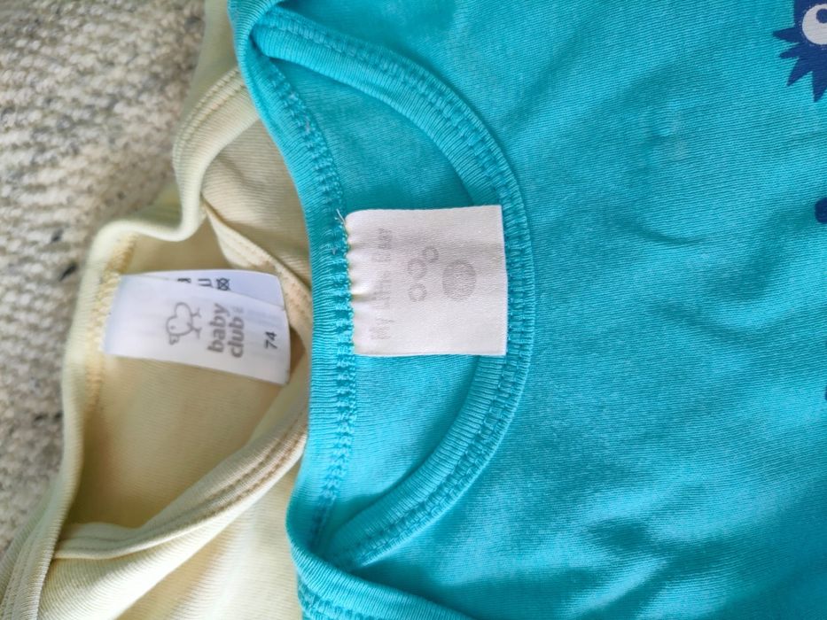 Zestaw body dziewczynka 80