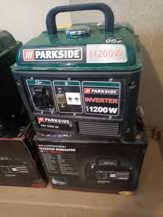 Agregat inwerterowy  prądotwórczy  Parkside  1 kW pgi 1200 ai