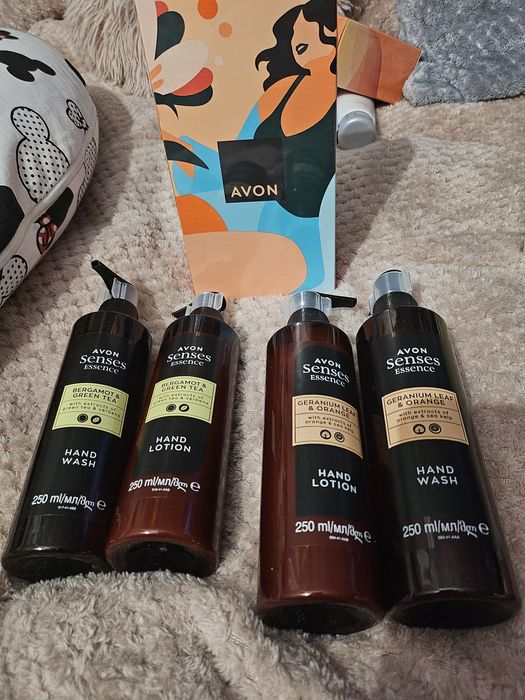 Kosmetyki avon perfumy żele kremy do rąk