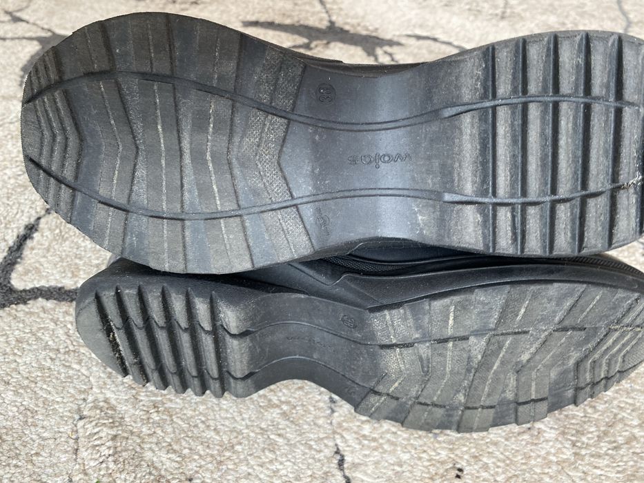 Buty jeden raz zalozone