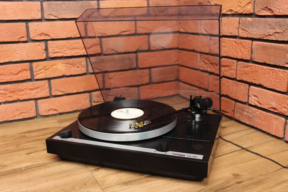 ‼️ Gramofon Thorens TD 318 + Pickering xv-15 / 625e / Nowy pasek ‼️